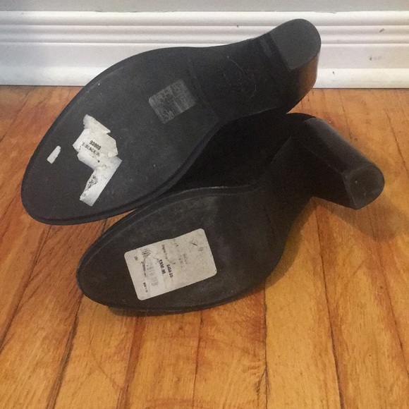 Joie black suede ankle boots size 9 - Picture 4 of 4